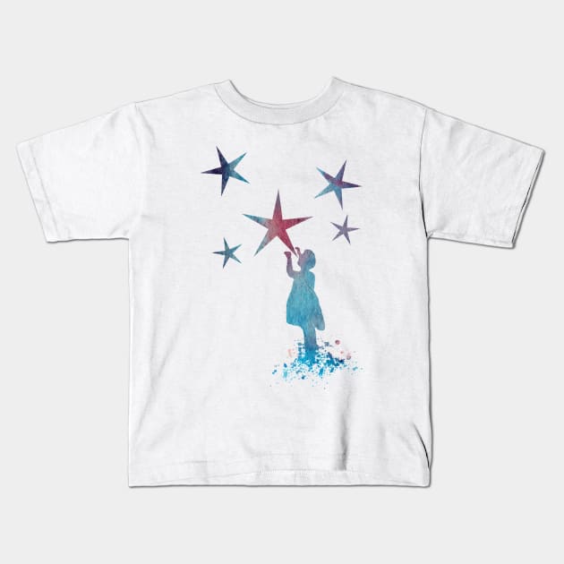 Stars Kids T-Shirt by TheJollyMarten